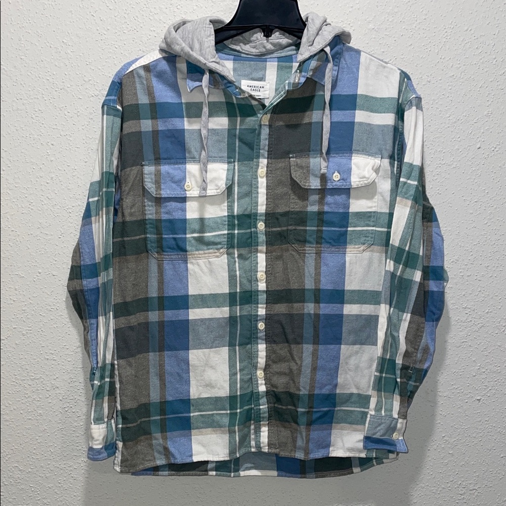 American Eagle Outfitters Soft Plaid Shirt